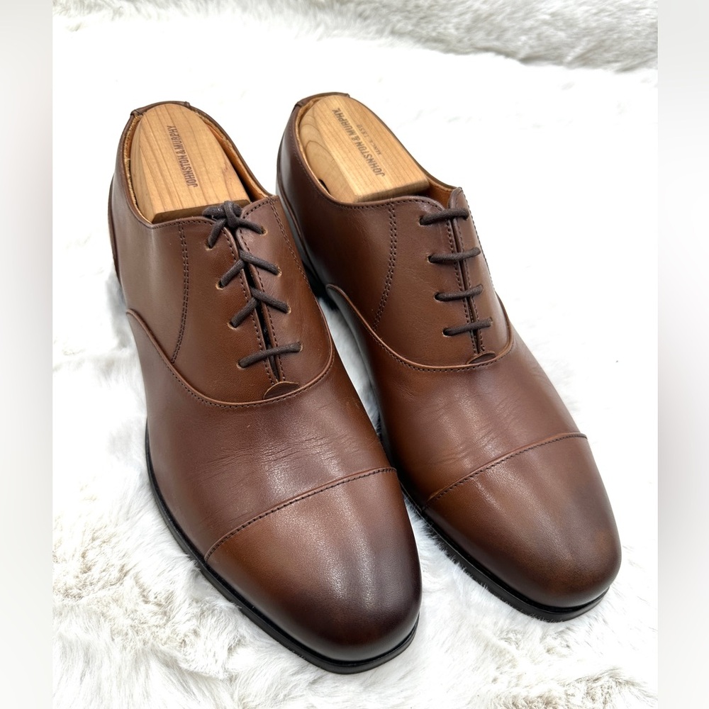 Wolf & Shepherd Cap Toe Maple brown Oxford Shoes Men’s Size 8